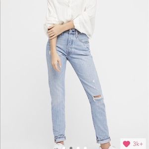 Levi 501 Skinny jeans
